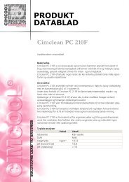 Cimclean PC 210F - Statoil