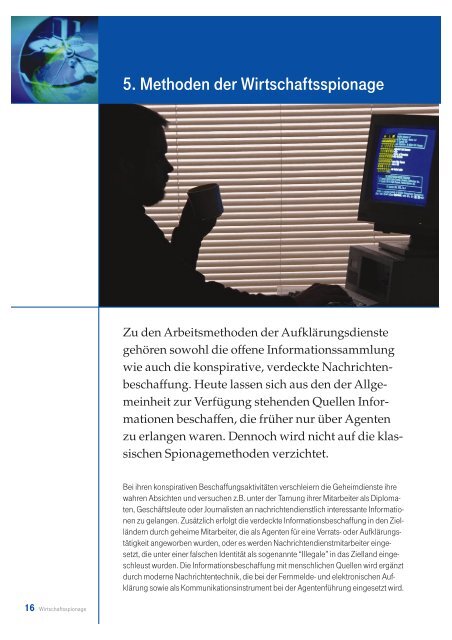 Wirtschaftsspionage – Information und Prävention - Bayerisches ...