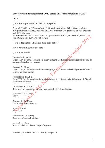 Amiodaron is een tweedelijns anti-aritmicum met interessante ...
