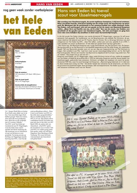 Seizoen 2012/2013 nummer 3 - Rondom Voetbal