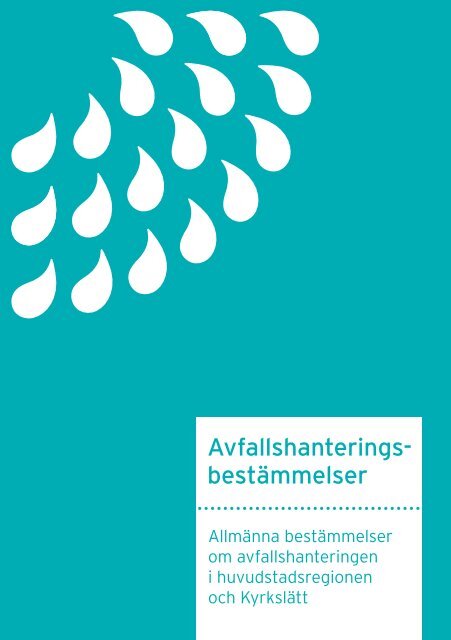 Bestämmelser om avfallshantering - Helsingin seudun ...