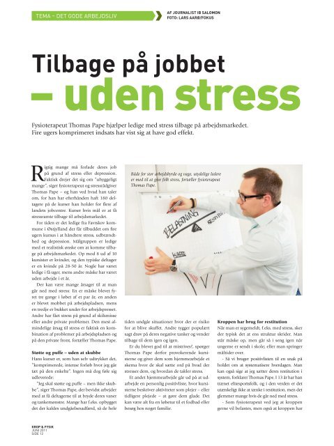 uden stress - Spine