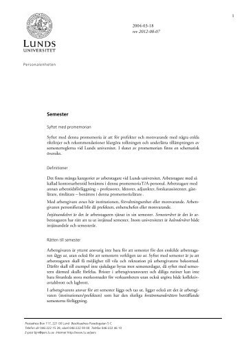 PM Semester (pdf 76 kB - nytt fönster)