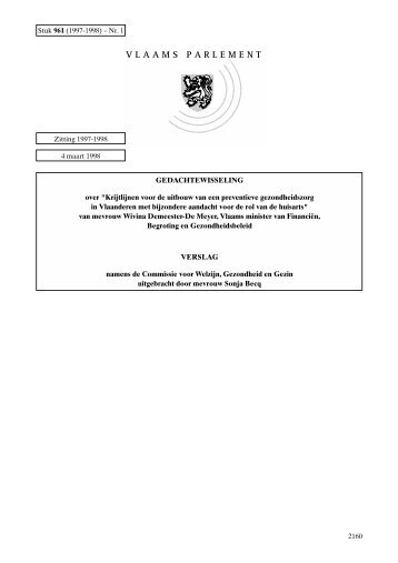 Tekst - Vlaams Parlement