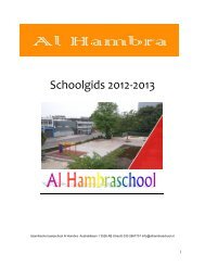 download schoolgids Al Hambra - Noor scholen