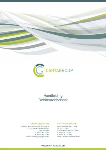 Handleiding Debiteurenbeheer - Carya Group