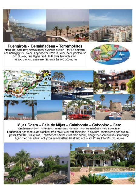 Costa del Sol – 4 unika kustdelar alla med sin egen karaktär - Etvab