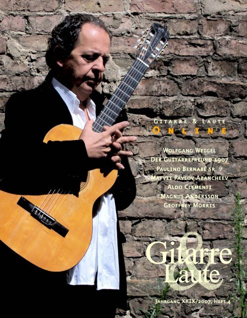 Gitarre Laute Xxix 2007 NÂº 4