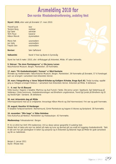 Nr. 1 - Den norske Rhododendronforening
