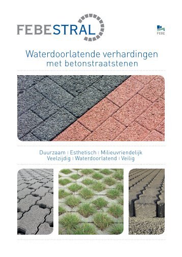 Waterdoorlatende verhardingen - Febestral