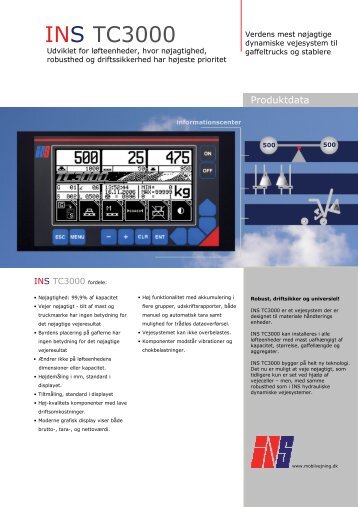 INS TC3000 - Jesma Vejeteknik A/S