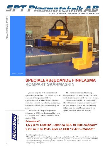 kampanj - SPT Plasmateknik AB