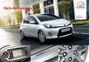Toyota Yaris accessoires Brochure Nederland