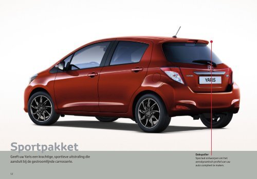 Toyota Yaris accessoires Brochure Nederland