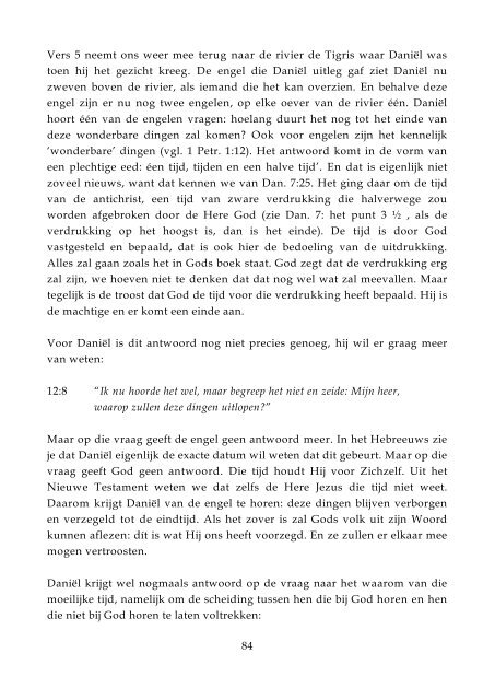 Daniël (Het bijbelboek Daniël besproken, Open Catechese Haarlem