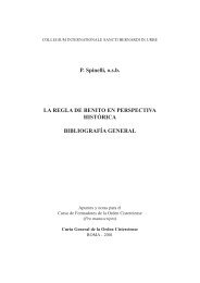 P. Spinelli, o.s.b. LA REGLA DE BENITO EN PERSPECTIVA ...