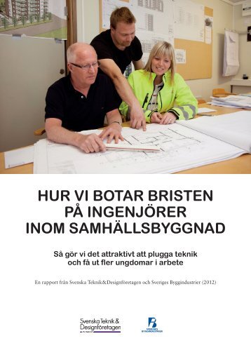 Rapport juni 2012, hur vi botar bristen på ingenjörer inom ...