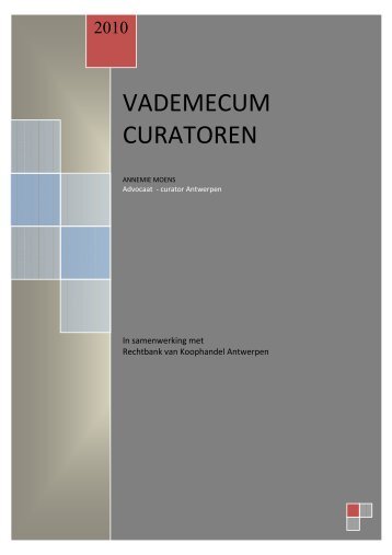 Vademecum curatoren 2010. - pro mandato