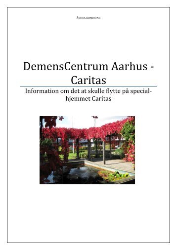DemensCentrum Aarhus - Caritas - Aarhus.dk