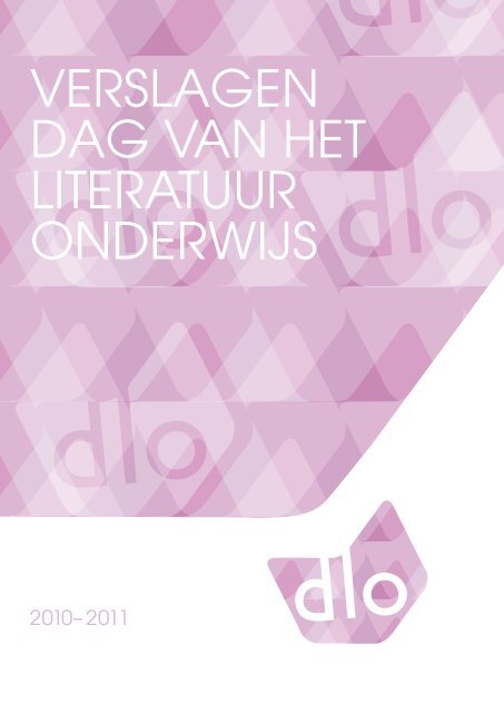 VERSLAGEN DAG VAN HET LITERATUUR ONDERWIJS