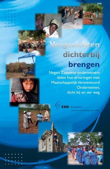 Inleiding Vergezichten dichterbij brengen. - MARCADA project & tekst