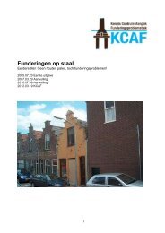 Funderingen op staal - KCAF