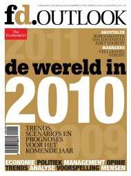 economie politiek management opinie trends analyse voorspelling ...