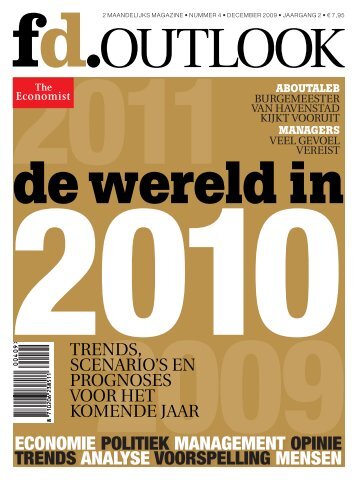 economie politiek management opinie trends analyse voorspelling ...