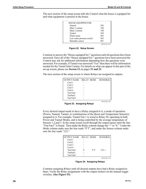 Initial Setup Procedure