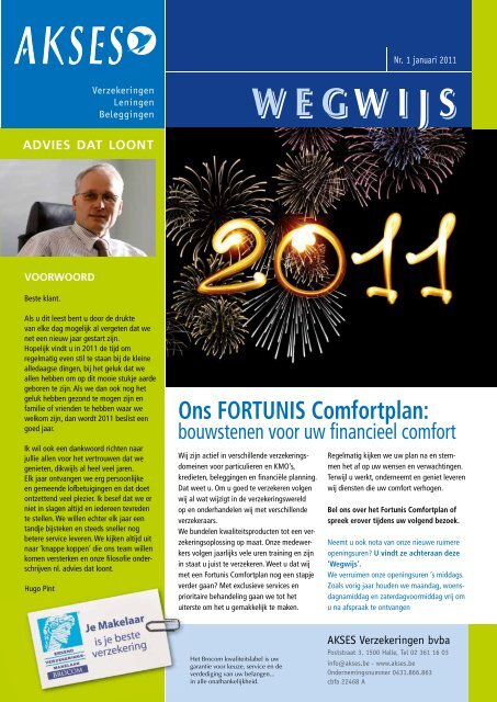 Nieuwsbrief januari 2011 - Akses