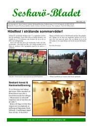 Nr 4 - nov 2011 - Seskarö Hembygdsförening