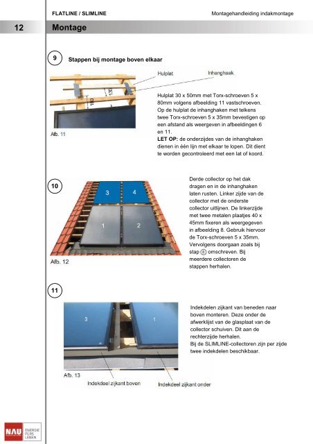 Montagehandleiding FLATLINE-SLIMLINE_indak_NL - Duurzame ...