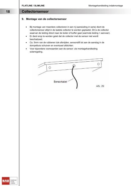 Montagehandleiding FLATLINE-SLIMLINE_indak_NL - Duurzame ...