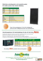 Mobila-solcellspaket
