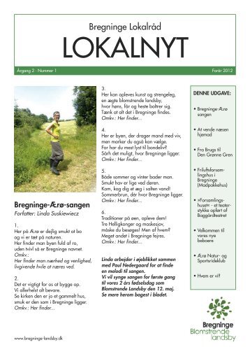 Lokalnyt 1-2012 - bregninge landsby