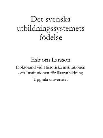 PDF-version - skeptron.uu.se - Uppsala universitet