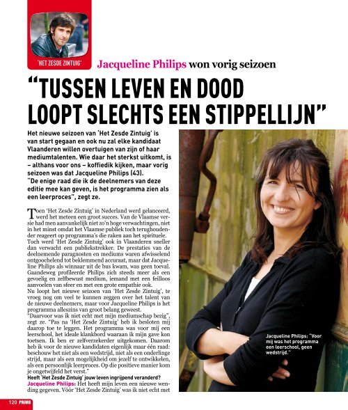 Lees het volledige artikel - Jacqueline Philips - Contact met ...