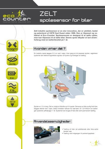 spolesensor for biler - Eco Compteur