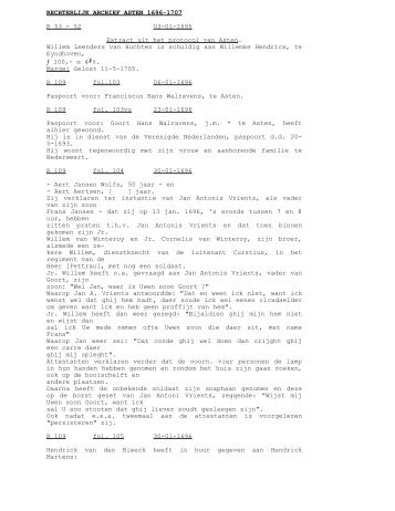 Asten 1696-1707.pdf - Heemkundekring De Vonder Asten-Someren