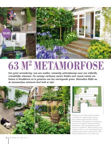 63 M 3 Metamorphose - Carolien Barkman - Tuinen