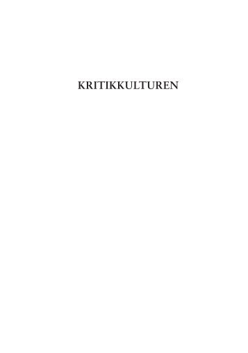 KRITIKKULTUREN - Kevin MacDonald