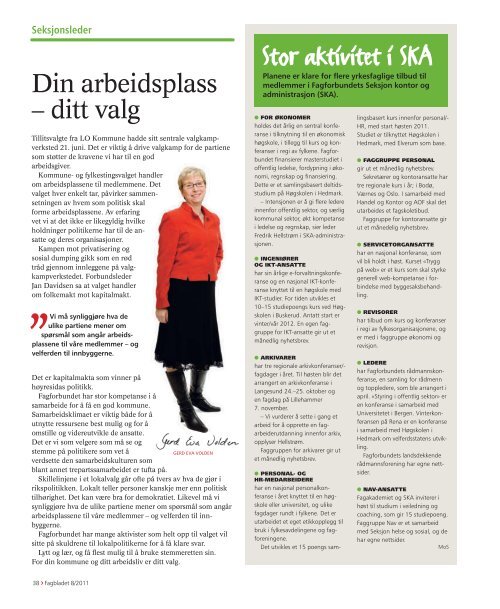 Fagbladet 2011 08 KON