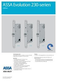 ASSA Evolution 230-serien