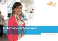 Hbo Farmaceutisch Consulent - Saxion Next