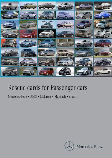 Rescue cards for Passenger cars - Mercedes-Benz Niederlassung ...