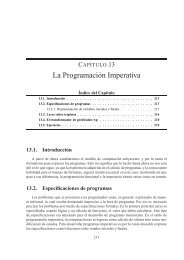 La Programación Imperativa