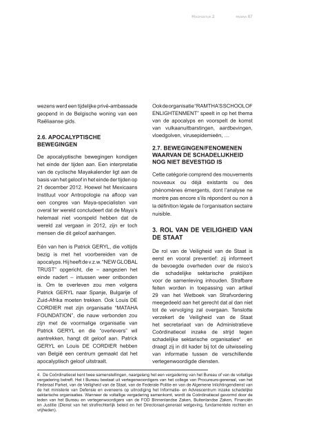 JAARVERSLAG 2011 - Federale Overheidsdienst Justitie - Belgium