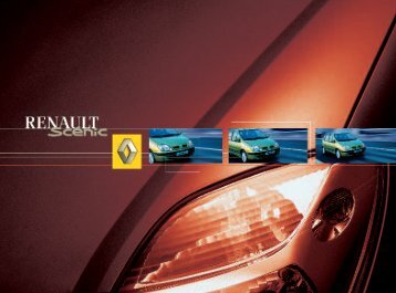 Ladda ner instruktionsbok för Scenic I - Renault