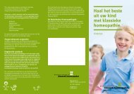 Haal het beste uit uw kind met klassieke homeopathie. - NVKH