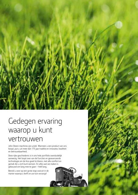 JohnDeere catalogus 2013.pdf - Kees van der Spek Tuinmachines